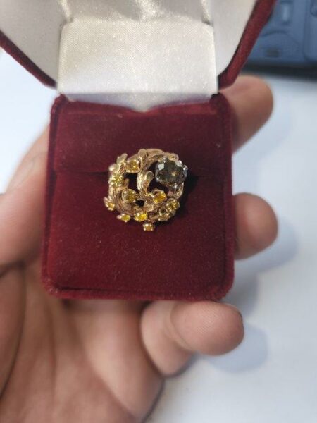 14k Yellow Gold Diamond Ring with 1.73 TCW - Image 12