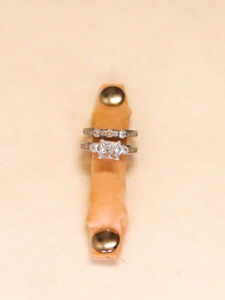 Verragio Engagement Ring and Wedding Band Set (1.51 G, Vs1 GIA Certified Princess Center Stone) - Image 7