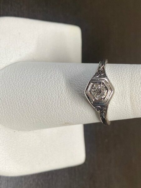 Original Transitional Cut Diamond Ring - Image 3