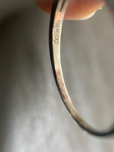 Original Transitional Cut Diamond Ring - Image 6