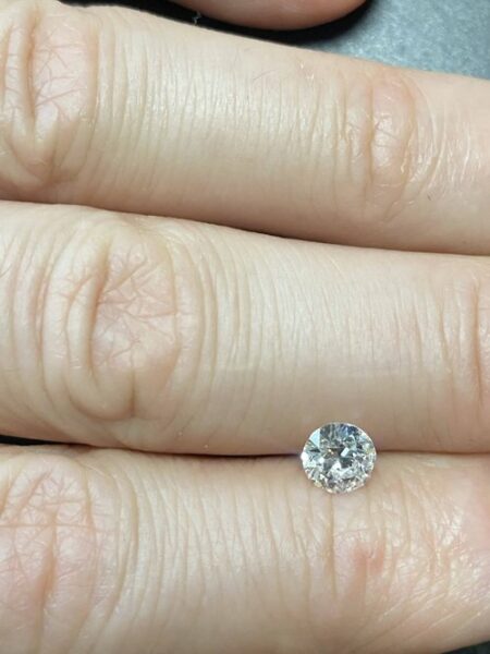 GIA Certified 0.74 Carat E, VS2 Old European Brilliant Diamond - Image 3