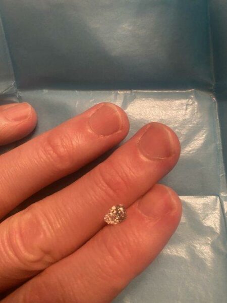 GIA certified 0.66 CT G VS1 Natural Pear Brilliant Loose Diamond - Image 3