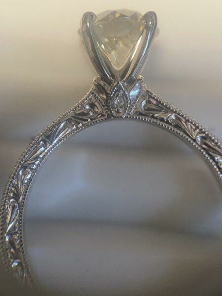 GIA Certified 1.32 CT N I1 Old European Brilliant Diamond Neil Lane Ring - Image 5
