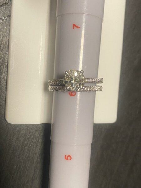 GIA Certified 1.32 CT N I1 Old European Brilliant Diamond Neil Lane Ring - Image 10