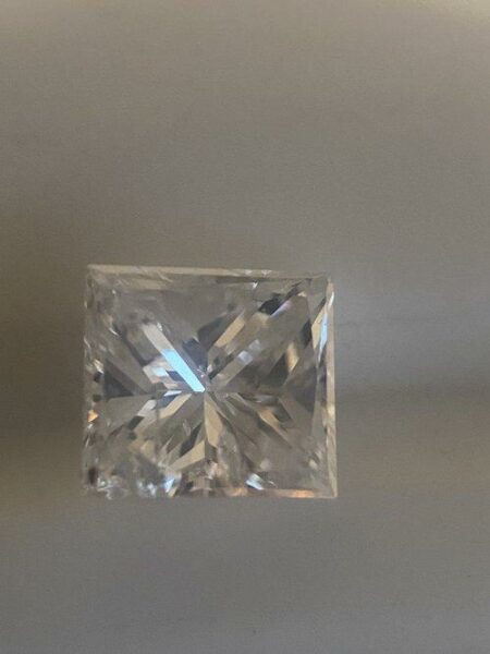 EGL Certified 1.00 CT Princess Cut Diamond Diamocycle Pre-Inspected - Image 4