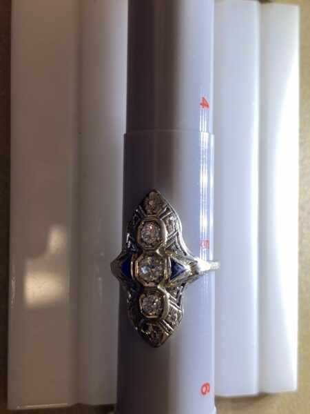 Original Old European Diamond Ring - Image 9