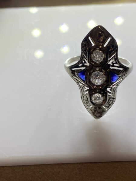 Original Old European Diamond Ring - Image 5
