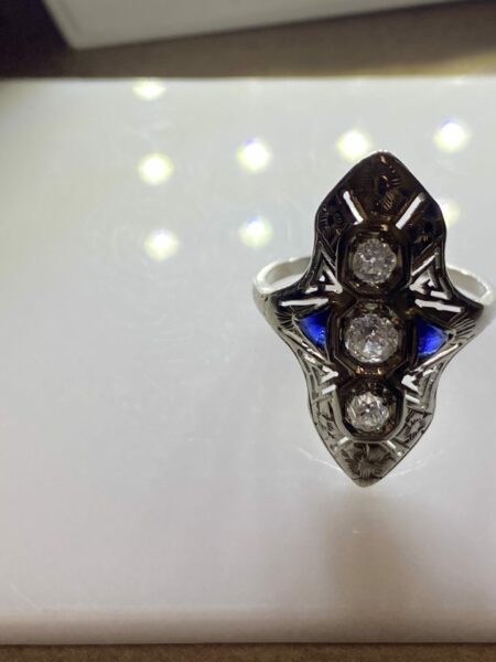 Original Old European Diamond Ring - Image 4