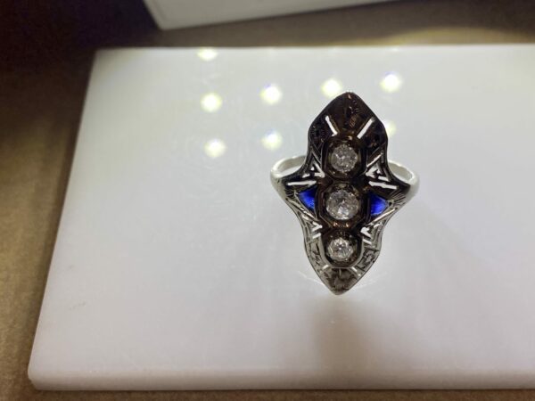 Original Old European Diamond Ring - Image 4