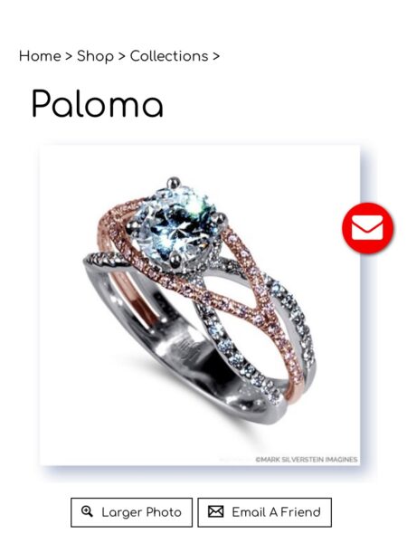 GIA Certified 0.81 CT F VS2 Round Brilliant Natural Diamond Ring - Image 6