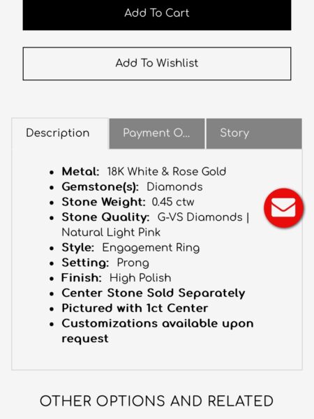 GIA Certified 0.81 CT F VS2 Round Brilliant Natural Diamond Ring - Image 7