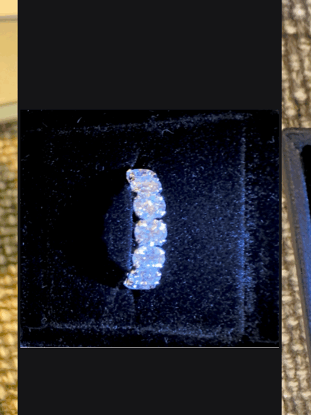 7 CT D-F VS Lab Grown Jean Dousset Round Brilliant Eternity Band - Image 2