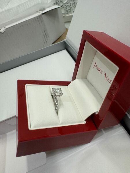 2.18 tw  Lab-grown James Allen Engagement Ring - Image 2