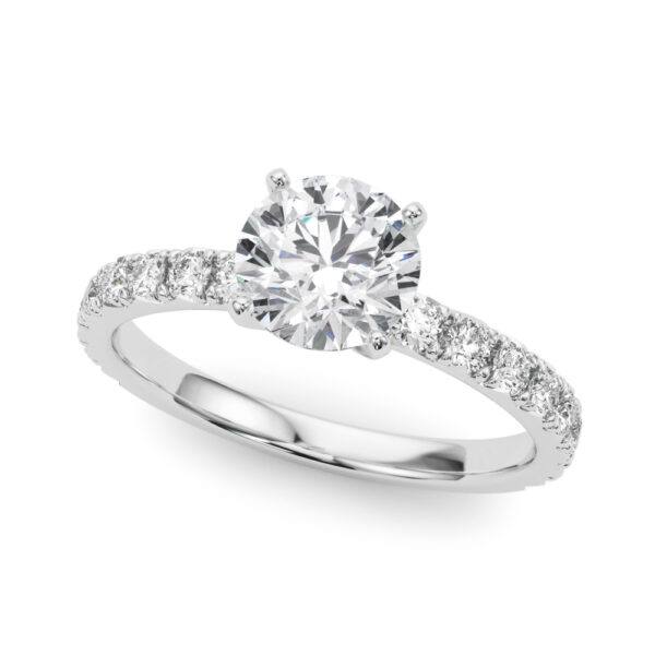 Prong Set Single Row Setting