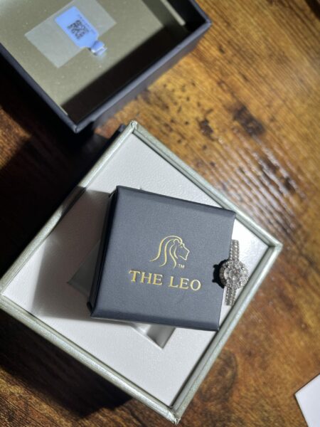 0.70 CT E VS 1 Center Diamond The Leo Lab Grown Diamond Ring - Image 6