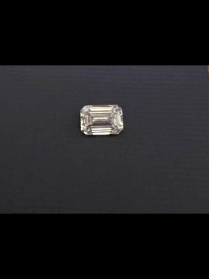 IGI Certified 1.91 CT F SI 1 Lab Grown Emerald Cut Diamond