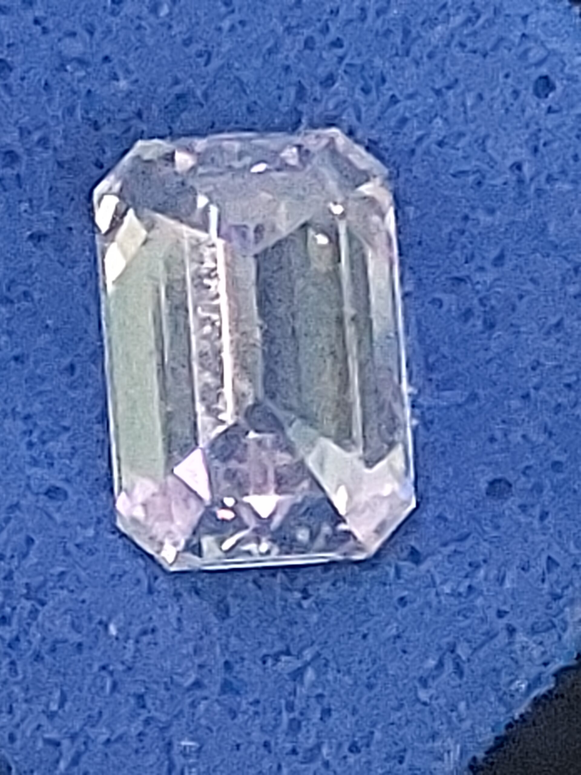 IGI Certified 1.02 CT E SI1 Lab Grown Loose Emerald Cut Diamond