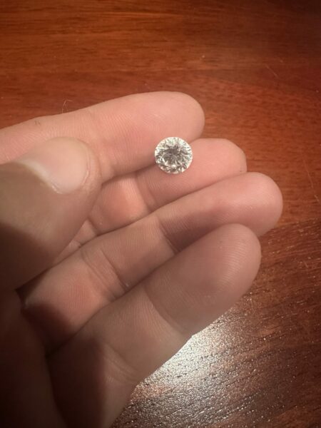 IGI Certified 2.68 CT D VVS1 Lab Grown Round Diamond - Image 5