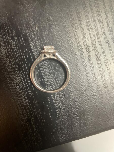 0.70 CT E VS 1 Center Diamond The Leo Lab Grown Diamond Ring - Image 7