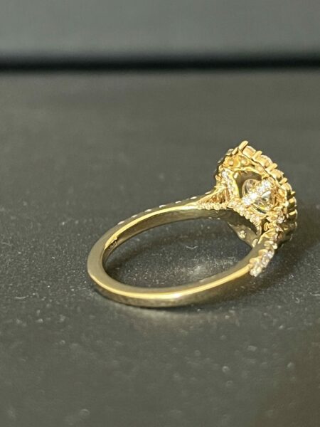 1.0 CT F VS2 Round Brilliant Lab Grown Diamond Ring (Size 7) - Image 2