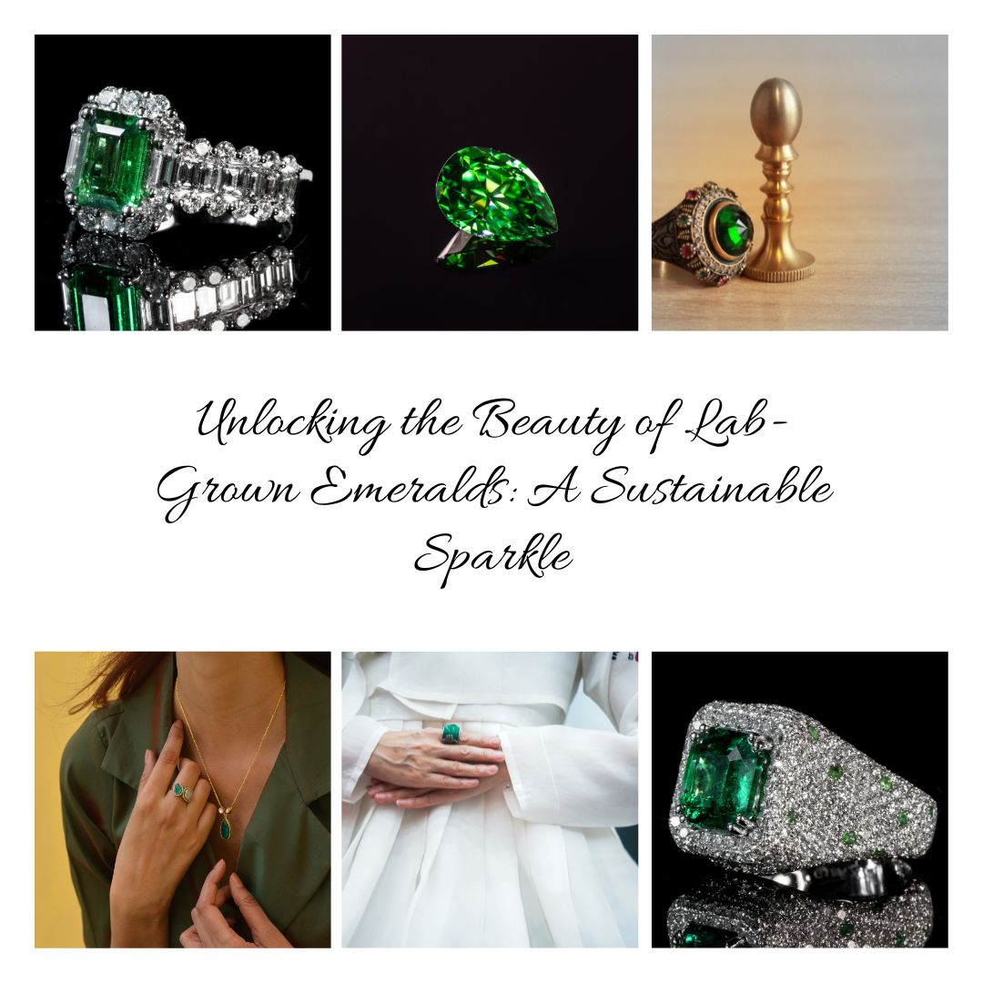 Unlocking the Beauty of Lab-Grown Emeralds: A Sustainable Sparkle