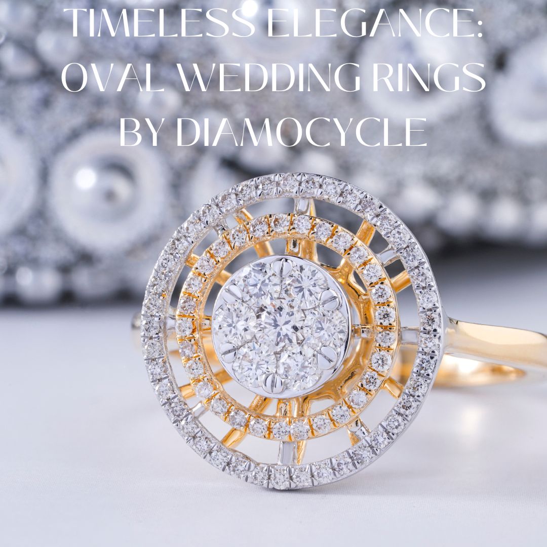 Timeless Elegance: Oval Wedding Rings by Diamocycle