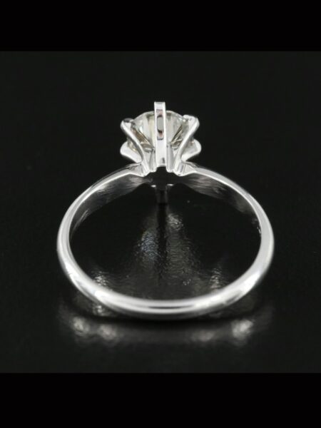 1.54 CT K-L VVS2-VS1 Pear Cut Lab Grown Diamond Solitare Ring - Image 4
