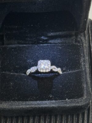 1.17 CTW E VVS2 Lab Grown Leo Princess Cut Diamond Ring