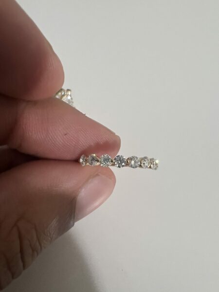 IGI Certified 2.11 CT E VS1 Lab Grown Pear Brilliant Diamond Ring - Image 11