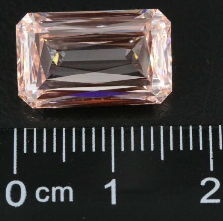 IGI Certified 10.30 CT Fancy Intense Pink VS1 Lab Grown Cut Cornered Rectangular Mixed Cut Loose Diamond - Image 2