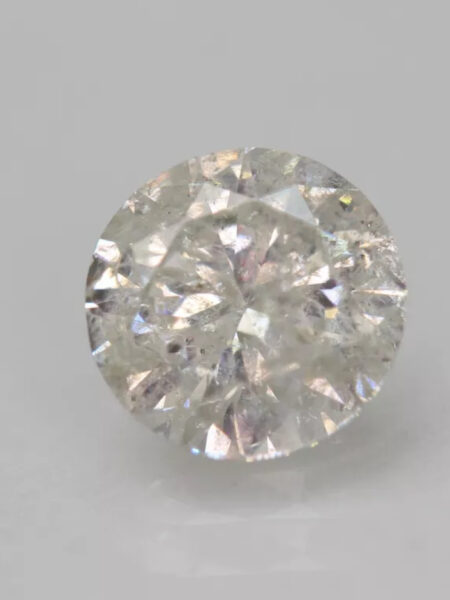 IGL Certified 0.97 CT F I1 Round Brilliant Diamond - Image 4