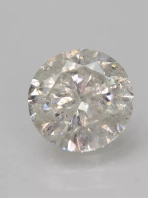 IGL Certified 0.97 CT F I1 Round Brilliant Diamond