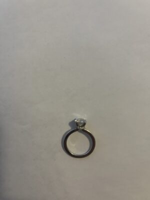 1.55 CT D VS1 Lab Grown Round Super Ideal Cut Diamond Ring