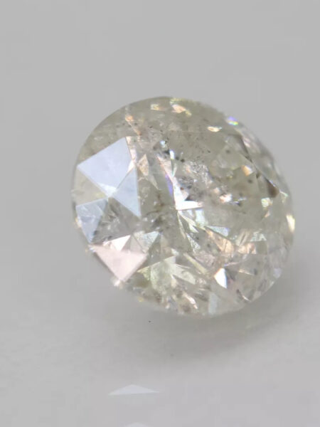 IGL Certified 0.97 CT F I1 Round Brilliant Diamond - Image 3