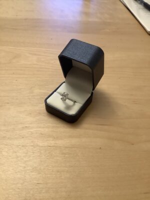 IGI Certified 2.59 CT D VS1 Lab Grown Oval Brilliant Diamond Ring