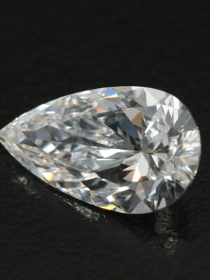 IGI Certified 4.04 CT F VVS2 Lab Grown Pear Brilliant Diamond