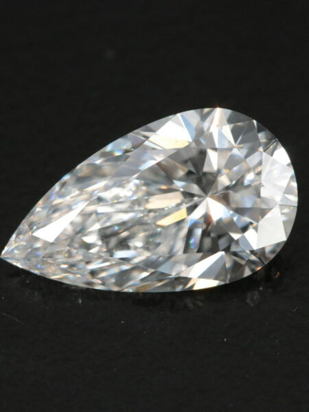 IGI Certified 4.04 CT F VVS2 Lab Grown Pear Brilliant Diamond - Image 4