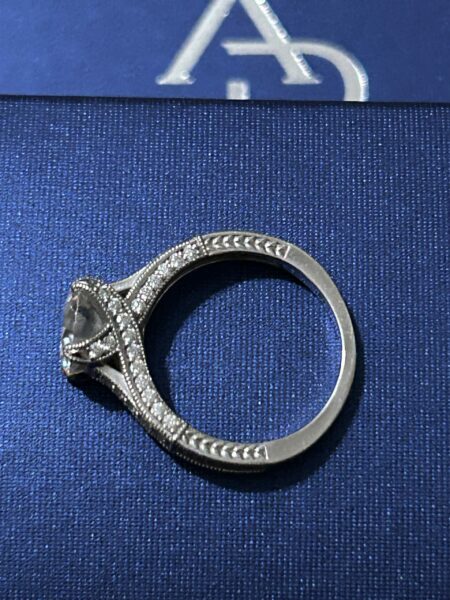 2 Carat F VVS1 Round Lab-Grown Diamond Ring - Image 3