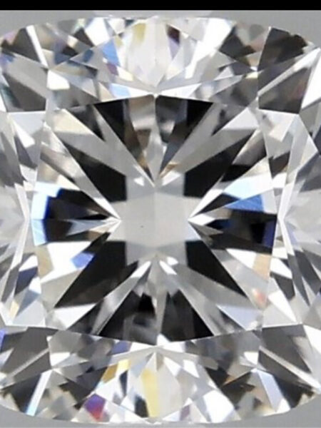IGI 2.11 Carat F VS1 Cushion Lab-Grown Diamond Loose Diamond - Image 3