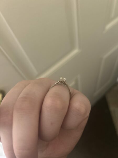 IGI 1.01 Carat G VS2 Round Lab-Grown Diamond Ring - Image 5
