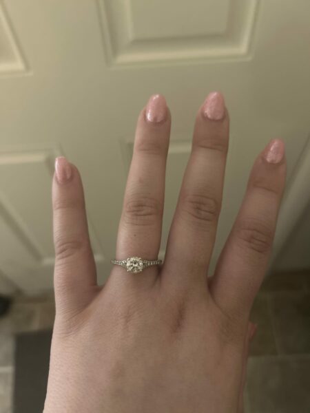 IGI 1.01 Carat G VS2 Round Lab-Grown Diamond Ring - Image 7