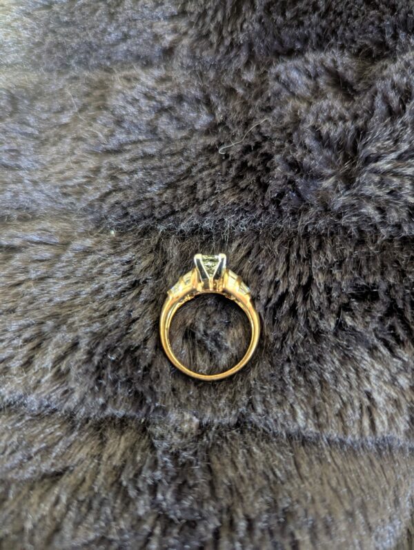 1.2 CT J VS2 Natural Princess Diamond Ring - Image 8