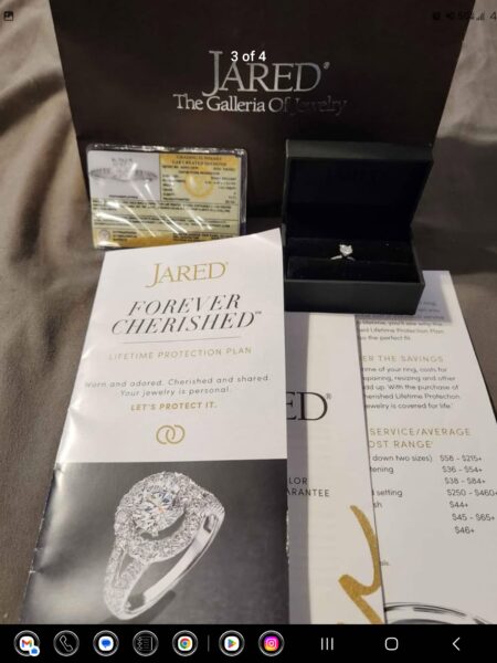 IGI 1.01 Carat E VS2 Round Lab-Grown Diamond Ring - Image 2