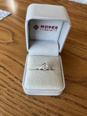 GCAL Certified 2.21 CT G VS1 Oval Lab Grown Diamond Ring