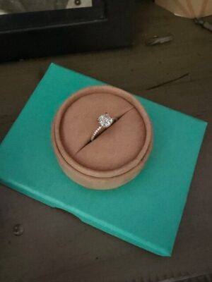 1.51 Carat I VS2 Cushion Lab-Grown Diamond Ring