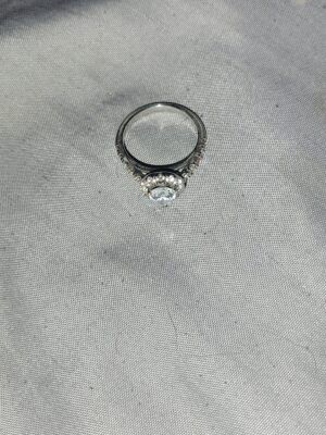 2.07 Carat E VVS2 Pear Lab-Grown Diamond Ring