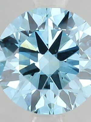 IGI 2.08 Carat Fancy Vivid Blue VS2 Round Lab-Grown Diamond Loose Diamond