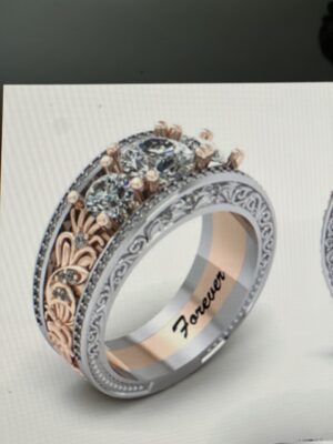 GSI 2.09 Carat G SI2 Round Natural Diamond Ring