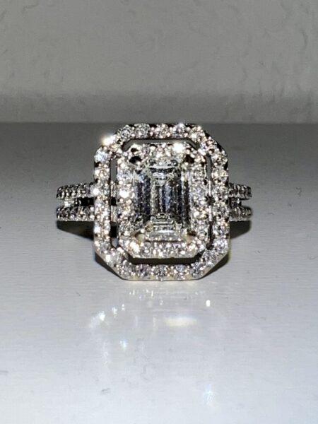 Not Sure/Unknown 1 Carat J I1 Emerald Natural Diamond Other Diamond Jewelry - Image 3