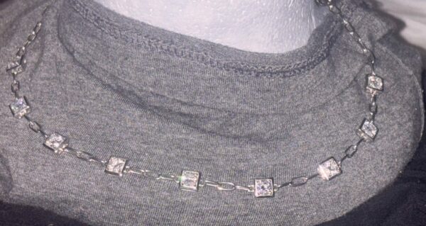 4 Carat H VS2 Round Lab-Grown Diamond Necklace - Image 4